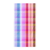 Luxurious bath towel featuring bright watercolor paint strokes for a splash of art in your routine.